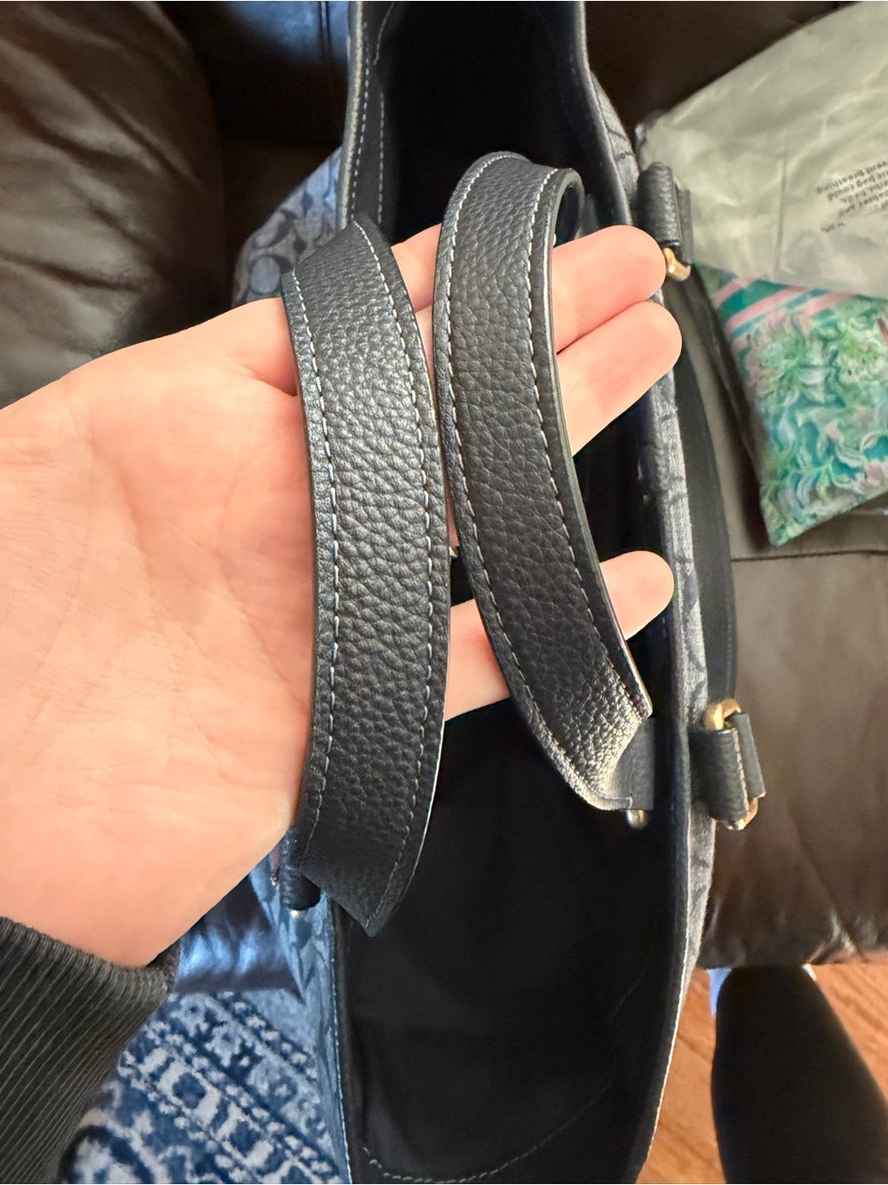 Coach Hudson Double Handle Tote Bag - Picture 6 of 11